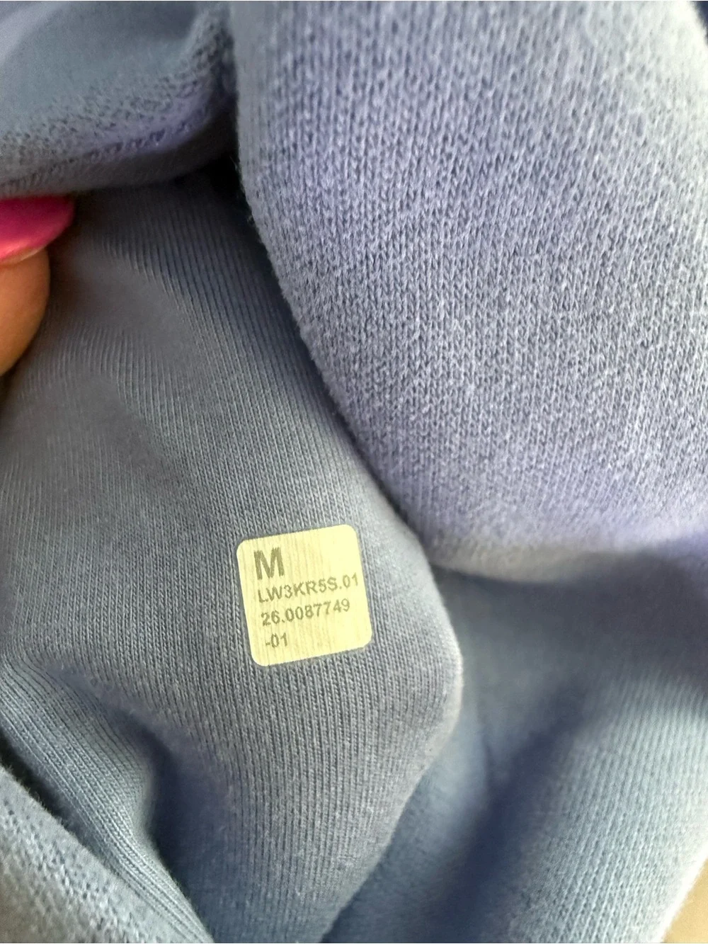 NWT Lululemon Women's Steady State Hoodie Pullover Sweatshirt - size M(prepblue) - Picture 3 of 6